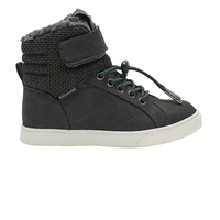 Hummel Splash Jr  Hi-Top Asthalt  Leather Trainers