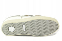 Primigi White and Silver Leather Sneakers