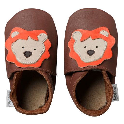 Bobux Lionr Baby Crawling Shoes Tan