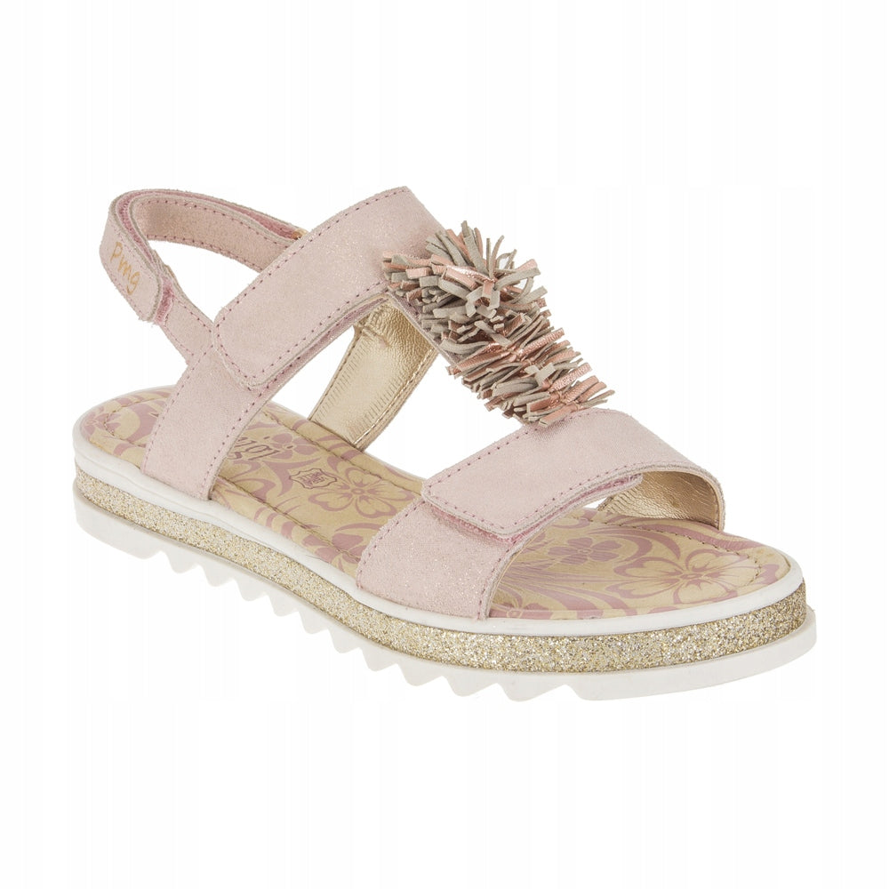 Primigi Pink Open Toe  Leather Sandals