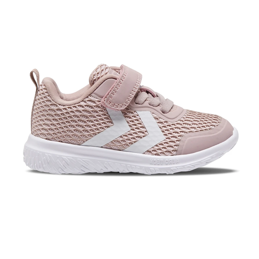 Hummel Actus Ml Infant Breathable Trainers with Mesh and Velcro Closure light Lilac