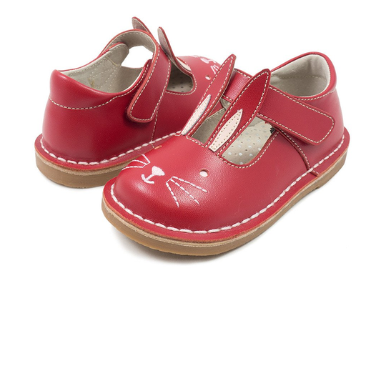 Livie & Luca Molly Red leather Shoes