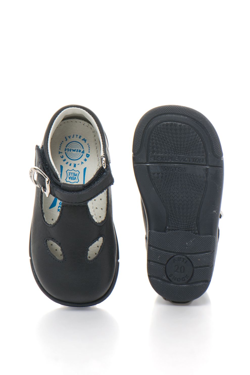 Primigi Navy Leather First Walkers