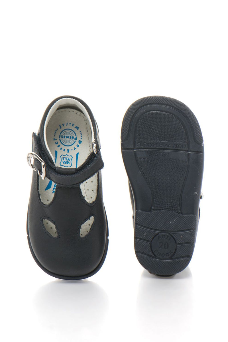 Primigi Navy Leather First Walkers