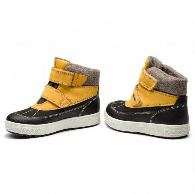 Primigi Black/ Yellow Snow Boots