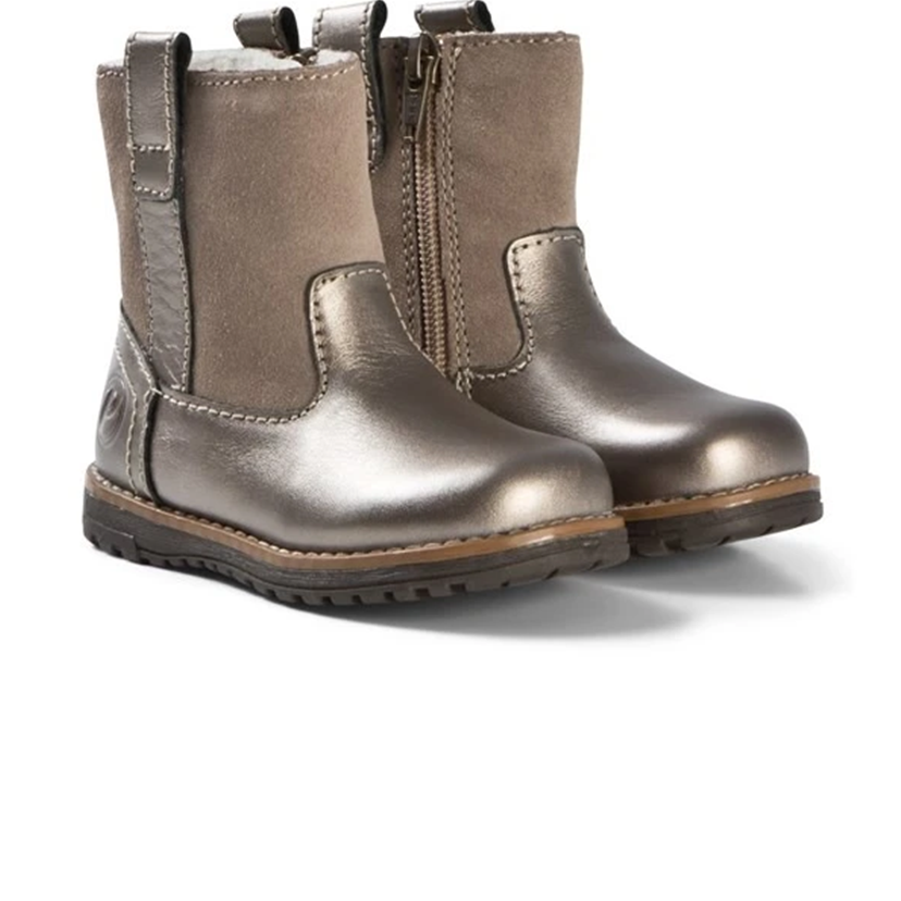 Primigi Bronze Leather Boots